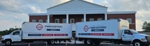 Firefighters Move U truck built for long-distance relocations